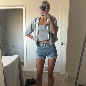 Vintage Button-Fly Levi’s 501 Selvedge patchwork sz 24